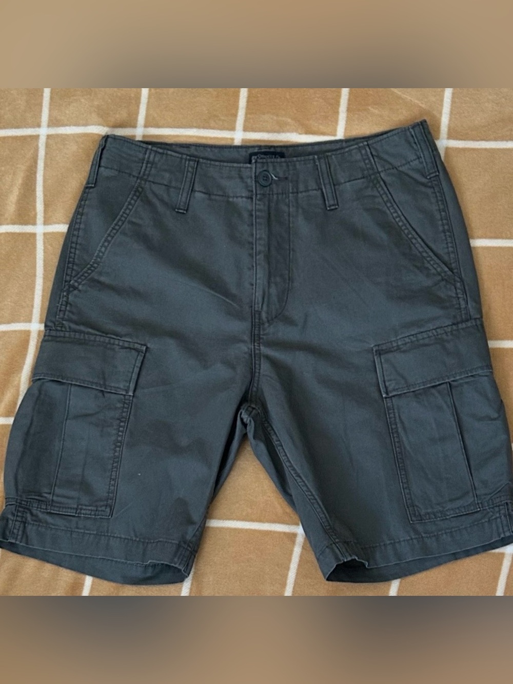 Men's Cargo Shorts - gray color